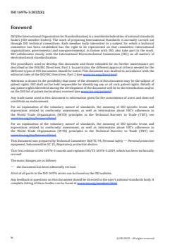 ISO 16976-3:2022 ISO 16976-3:2022 - Respiratory protective devices — Human factors — Part 3: Physiological responses and limitations of oxygen and limitations of carbon dioxide in the breathing environment
Released:18. 10. 2022 - Page 4 preview