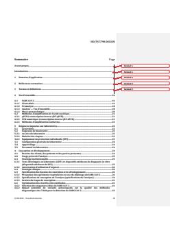 ISO/TS 5798:2022 REDLINE ISO/TS 5798:2022 - In vitro diagnostic test systems — Requirements and recommendations for detection of severe acute respiratory syndrome coronavirus 2 (SARS-CoV-2) by nucleic acid amplification methods
Released:23. 06. 2022 - Page 3 preview