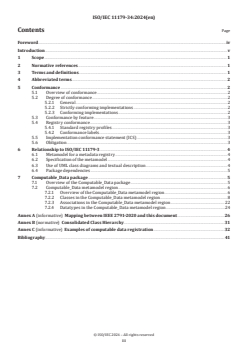 ISO/IEC 11179-34:2024 - Information technology — Metadata registries (MDR) — Part 34: Metamodel for computable data registration
Released:15. 05. 2024 - Page 3 preview