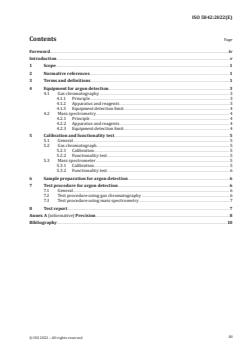 ISO 5842:2022 ISO 5842:2022 - Powder metallurgy — Hot isostatic pressing — Argon detection using gas chromatography and mass spectrometry techniques
Released:5. 10. 2022 - Page 3 preview