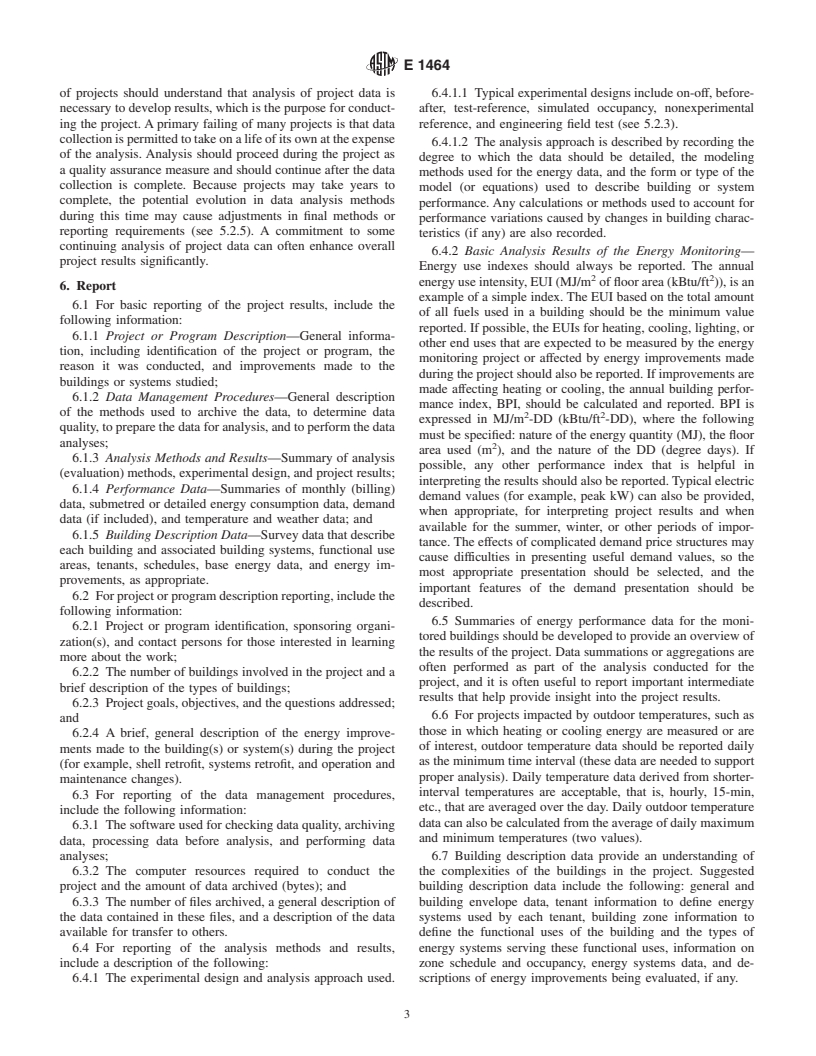 ASTM E1464-92(1999) - Standard Guide for Developing Energy Monitoring Protocols for Commercial and Institutional Buildings or Facilities