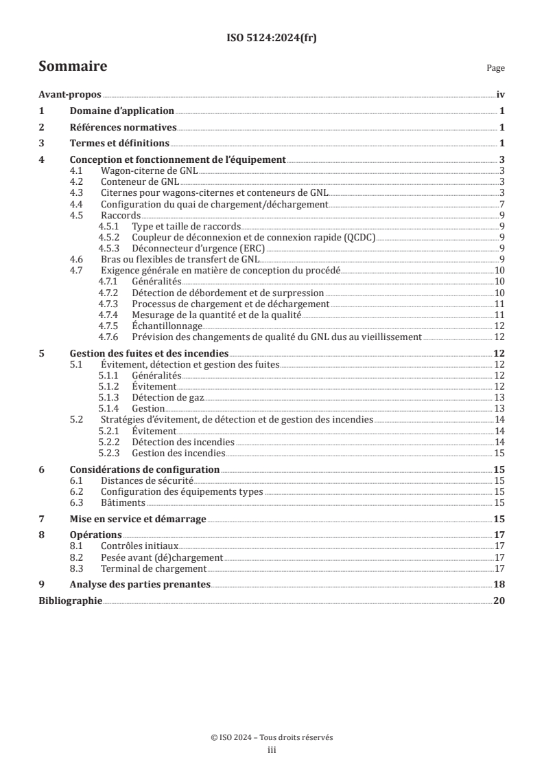 ISO 5124:2024 - Chargement et déchargement de wagons-citernes et conteneurs de gaz naturel liquéfié (GNL)
Released:1. 10. 2024