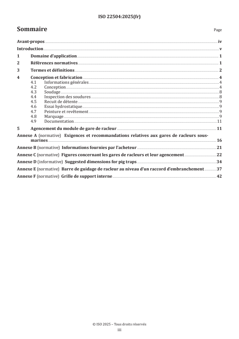 ISO 22504:2025 - Industries du pétrole et du gaz, y compris les énergies à faible teneur en carbone — Systèmes de transport par conduites — Exigences de conception des gares de racleurs pour conduites terrestres et en mer
Released:1. 05. 2025