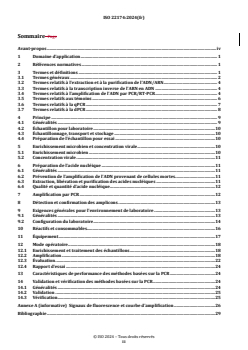 ISO 22174:2024 REDLINE ISO 22174:2024 - Microbiologie de la chaîne alimentaire — Réaction de polymérisation en chaîne (PCR) pour la recherche et la quantification de micro-organismes — Exigences générales et définitions
Released:10/22/2024 - Page 3 preview