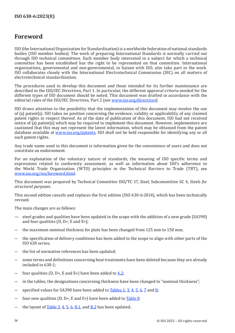 ISO 630-6:2023 ISO 630-6:2023 - Structural steels — Part 6: Technical delivery conditions for seismic-proof improved structural steels for building
Released:8. 11. 2023 - Page 4 preview