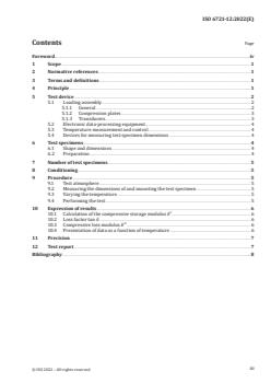 ISO 6721-12:2022 - Plastics — Determination of dynamic mechanical properties — Part 12: Compressive vibration — Non-resonance method
Released:2/23/2022 - Page 3 preview