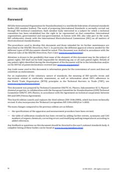 ISO 3146:2022 ISO 3146:2022 - Plastics — Determination of melting behaviour (melting temperature or melting range) of semi-crystalline polymers by capillary tube and polarizing-microscope methods
Released:3/11/2022 - Page 4 preview