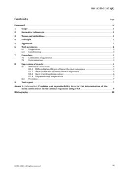 ISO 11359-2:2021 ISO 11359-2:2021 - Plastics — Thermomechanical analysis (TMA) — Part 2: Determination of coefficient of linear thermal expansion and glass transition temperature
Released:11/12/2021 - Page 3 preview