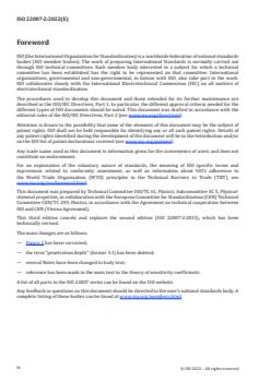 ISO 22007-2:2022 ISO 22007-2:2022 - Plastics — Determination of thermal conductivity and thermal diffusivity — Part 2: Transient plane heat source (hot disc) method
Released:15. 06. 2022 - Page 4 preview