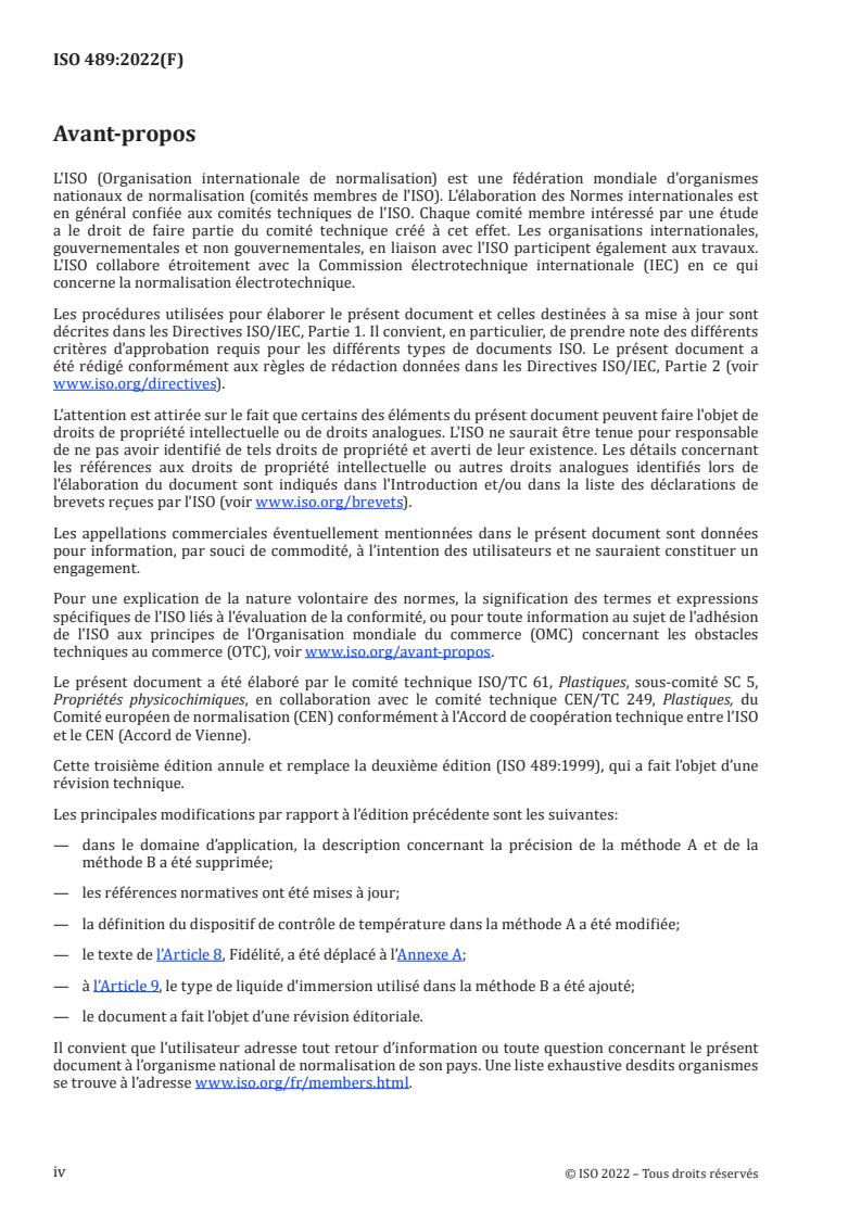 ISO 489:2022 ISO 489:2022 - Plastics — Determination of refractive index
Released:3/4/2022 - Page 4 preview