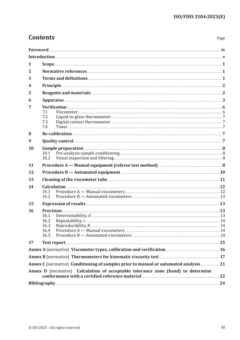 ISO 3104 - Petroleum products — Transparent and opaque liquids — Determination of kinematic viscosity and calculation of dynamic viscosity
Released:5. 07. 2023