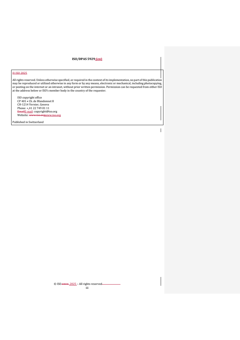 REDLINE ISO/DPAS 5929 - Corrosion of metals and alloys — Test and evaluation method for the corrosion of steel bar embedded in concrete structure exposed to total corrosion zones in marine environments
Released:23. 04. 2025