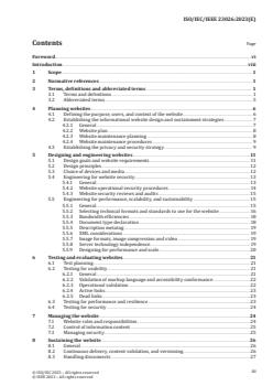 ISO/IEC/IEEE 23026:2023 - Systems and software engineering — Engineering and management of websites for systems, software and services information
Released:18. 07. 2023 - Page 3 preview