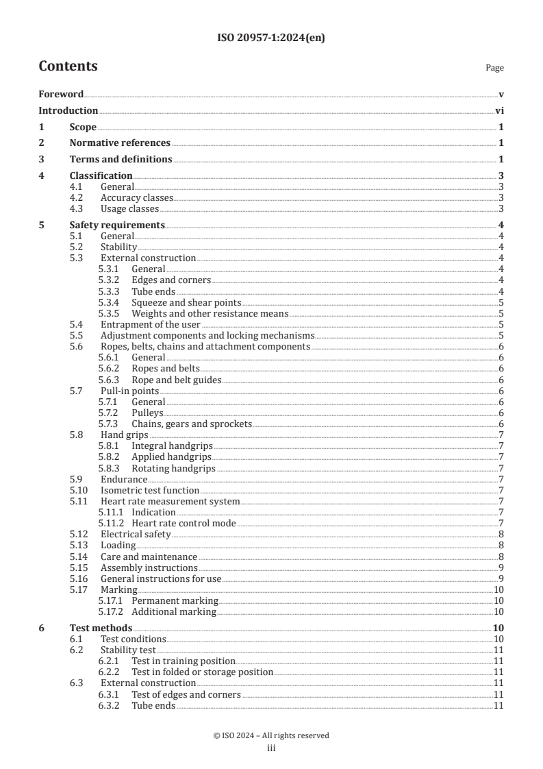 ISO 20957-1:2024 - Stationary training equipment — Part 1: General safety requirements and test methods
Released:11/15/2024