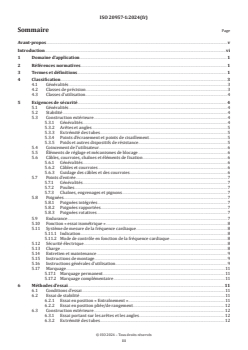 ISO 20957-1:2024 - Équipement d'entraînement fixe — Partie 1: Exigences générales de sécurité et méthodes d'essai
Released:11/15/2024 - Page 3 preview