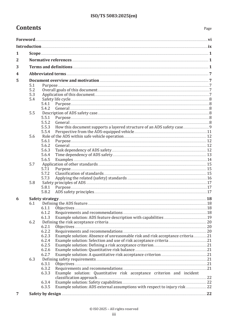 ISO/TS 5083:2025 - Road vehicles — Safety for automated driving systems — Design, verification and validation
Released:29. 04. 2025