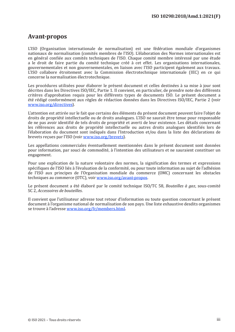 ISO 10298:2018/Amd 1:2021 ISO 10298:2018/Amd 1:2021 - Bouteilles à gaz — Gaz et mélanges de gaz — Détermination de la toxicité pour le choix des raccords de sortie de robinets — Amendement 1
Released:10/25/2021