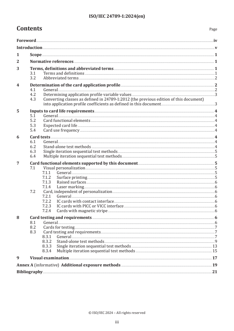 ISO/IEC 24789-1:2024 - Identification cards — Card service life — Part 1: Application profiles and requirements
Released:8. 01. 2024