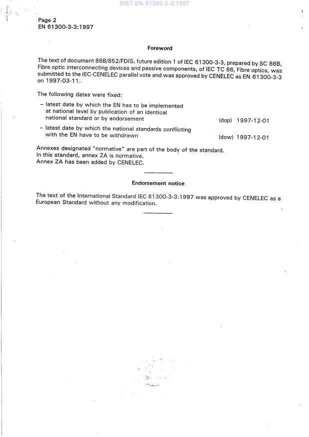 EN 61300-3-3:1997 EN 61300-3-3:1997 - Page 4 preview