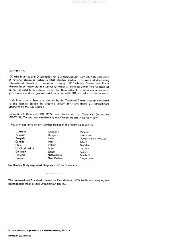 ISO 3074:1975 ISO 3074:1996 - Page 4 preview