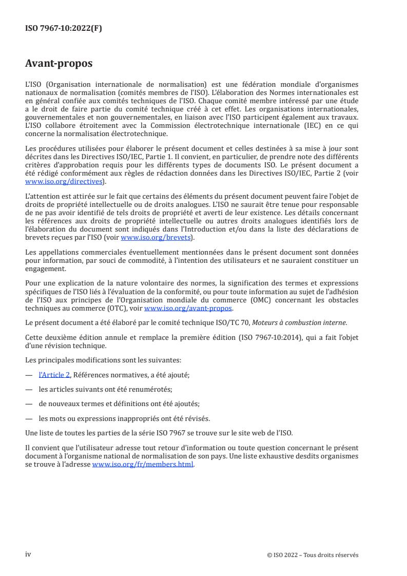ISO 7967-10:2022 ISO 7967-10:2022 - Reciprocating internal combustion engines — Vocabulary of components and systems — Part 10: Ignition systems
Released:4/22/2022 - Page 4 preview