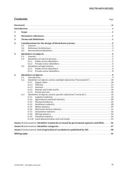 ISO/TR 6039:2023 - Blockchain and distributed ledger technologies — Identifiers of subjects and objects for the design of blockchain systems
Released:5. 06. 2023 - Page 3 preview