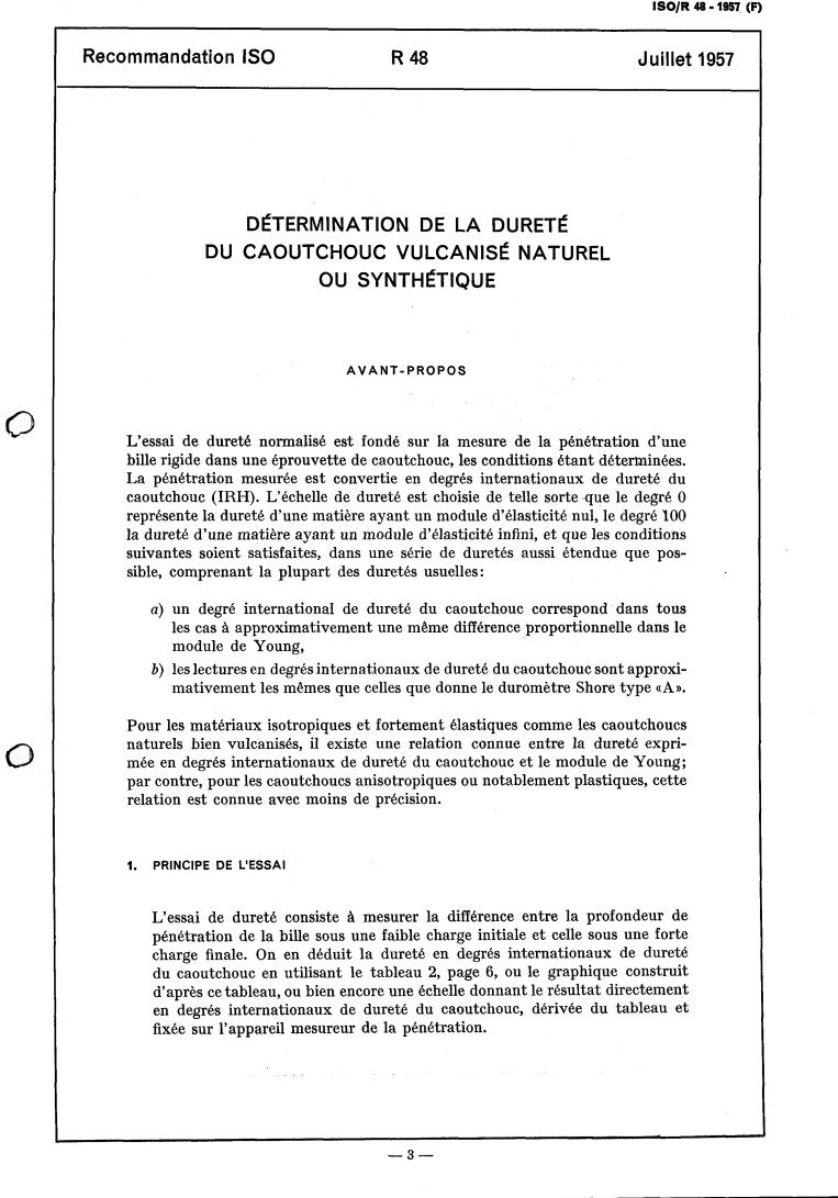 ISO/R 48:1957 - Title missing - Legacy paper document
Released:1/1/1957