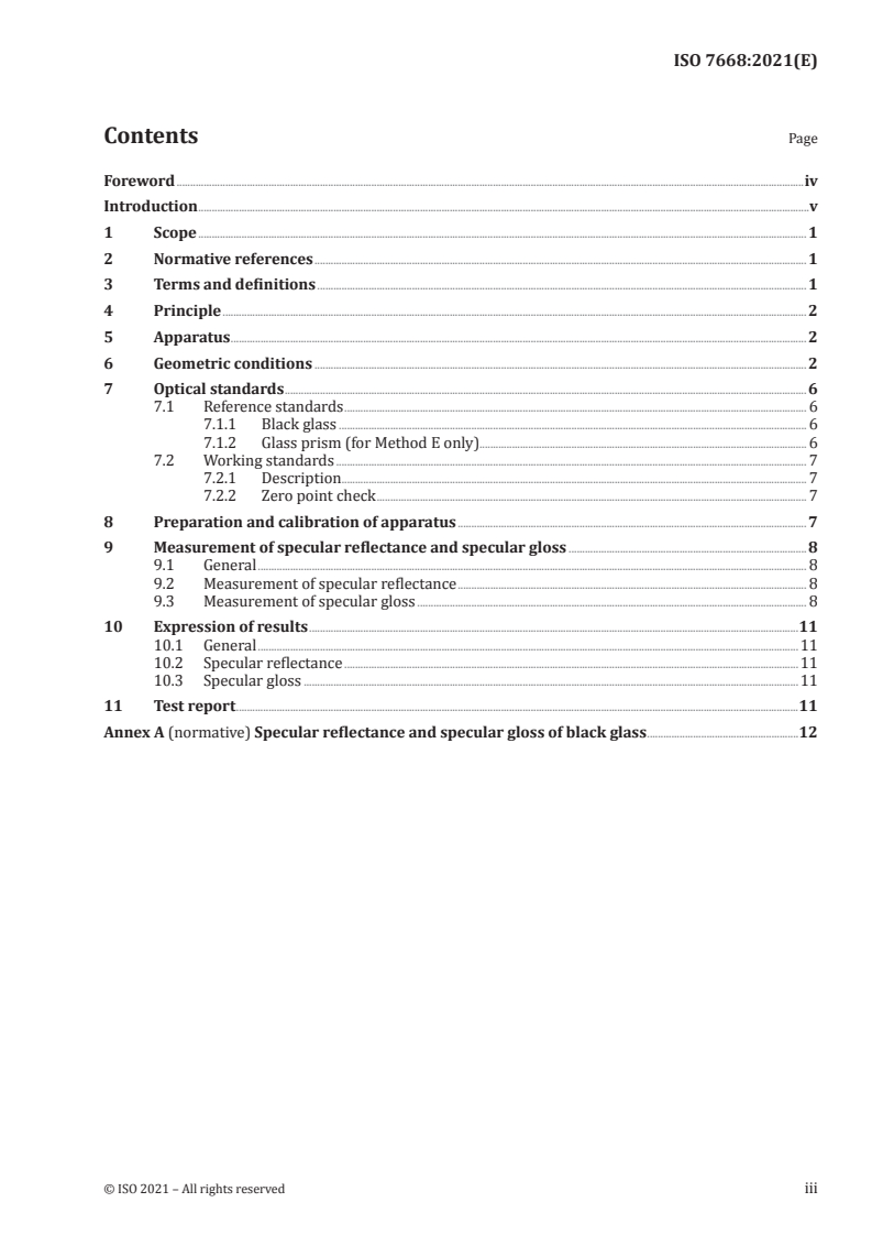 ISO 7668:2021 ISO 7668:2021 - Anodizing of aluminium and its alloys — Measurement of specular reflectance and specular gloss of anodic oxidation coatings at angles of 20°, 45°, 60° or 85°
Released:8/17/2021