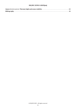 ISO/IEC 22592-3:2025 - Office equipment — Print quality measurement methods for colour prints — Part 3: Physical durability measurement methods
Released:28. 01. 2025 - Page 4 preview