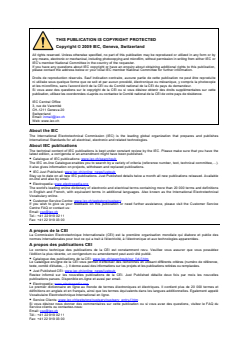 IEC 61643-21:2000 IEC 61643-21:2000+AMD1:2008 CSV - Low voltage surge protective devices - Part 21: Surge protective devices connected to telecommunications and signalling networks - Performance requirements and testing methods
Released:4/29/2009
Isbn:2831898366 - Page 2 preview