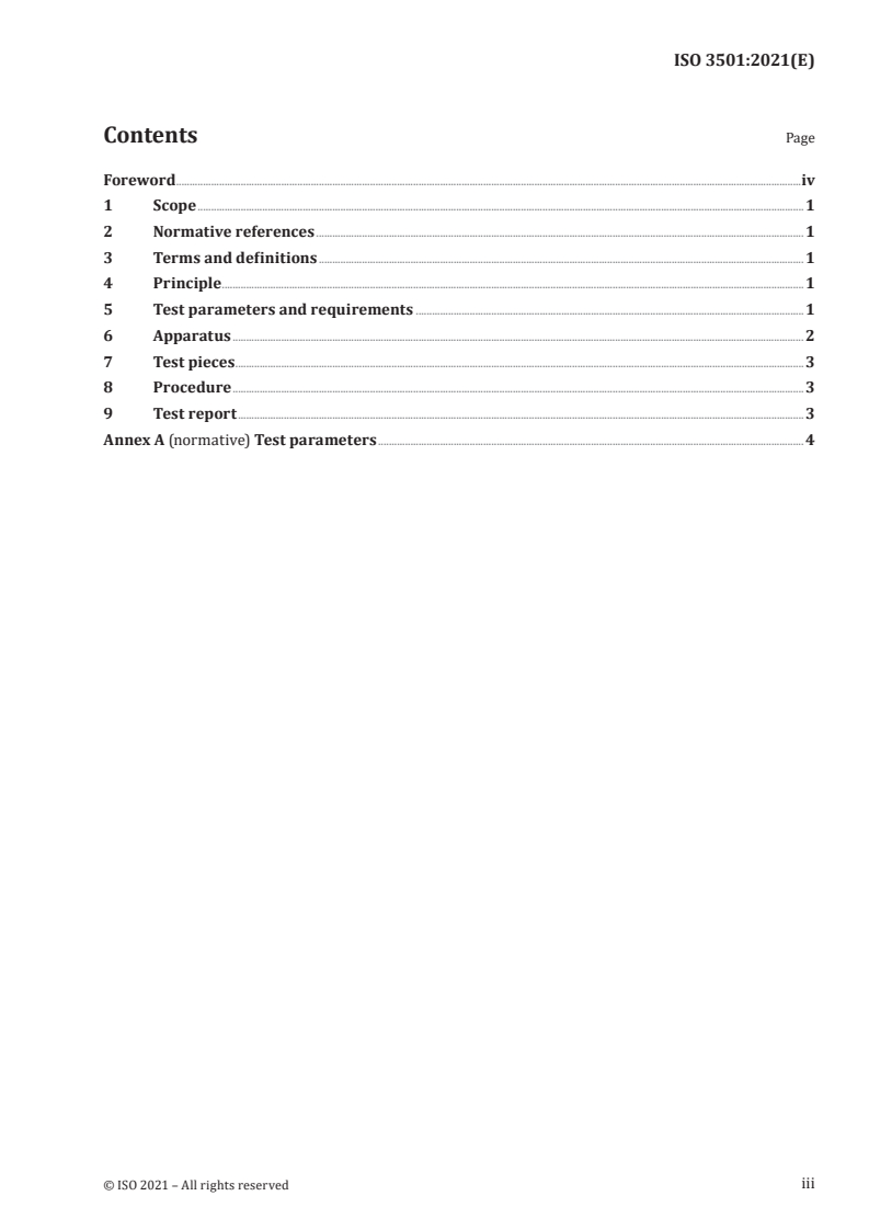 ISO 3501:2021 - Plastics piping systems — Mechanical joints between fittings and pressure pipes — Test method for resistance to pull-out under constant longitudinal force
Released:12/14/2021