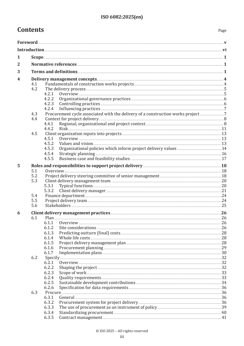 ISO 6082:2025 - Construction project governance — Guidance on delivery management
Released:7. 03. 2025