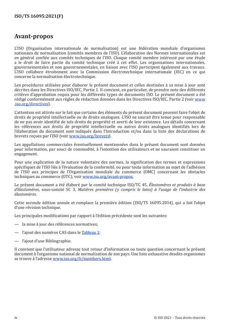 ISO/TS 16095:2021 ISO/TS 16095:2021 - Caoutchouc régénéré dérivé principalement de produits contenant du caoutchouc naturel — Méthode d'évaluation
Released:9. 08. 2021 - Page 4 preview