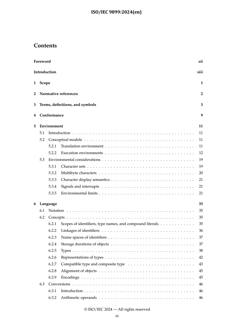 ISO/IEC 9899:2024 - Information technology — Programming languages — C
Released:10/31/2024