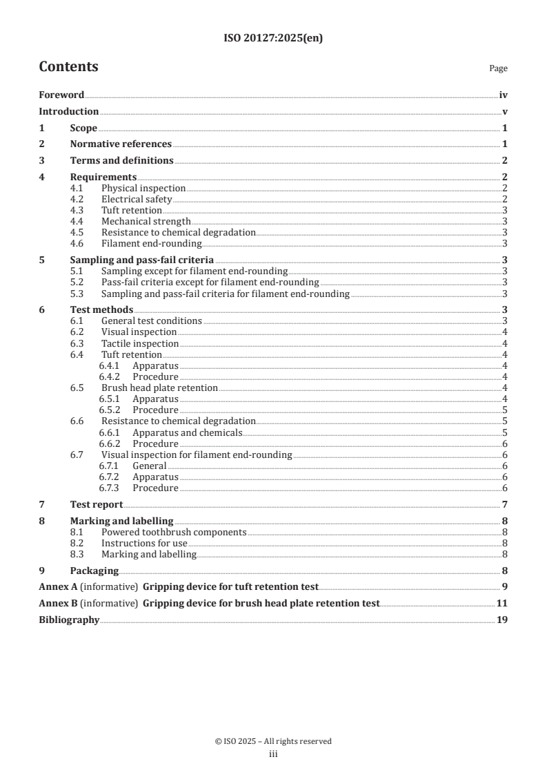 ISO 20127:2025 - Dentistry — Physical properties of powered toothbrushes
Released:5. 05. 2025