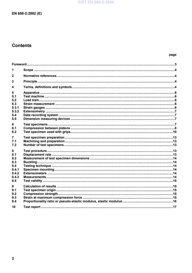 EN 658-2:2002 EN 658-2:2004 - Page 4 preview