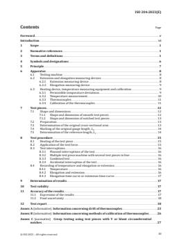 ISO 204:2023 ISO 204:2023 - Metallic materials — Uniaxial creep testing in tension — Method of test
Released:25. 07. 2023 - Page 3 preview