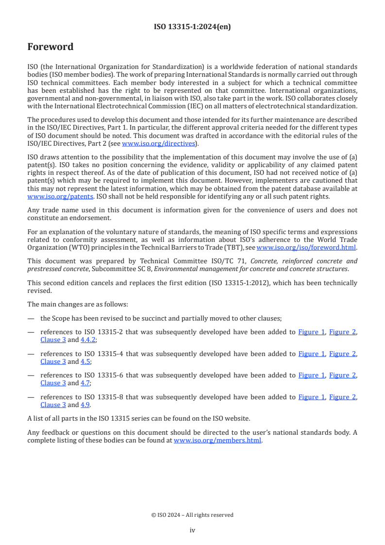 ISO 13315-1:2024 ISO 13315-1:2024 - Environmental management for concrete and concrete structures — Part 1: General principles
Released:8. 01. 2024 - Page 4 preview