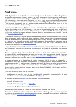 ISO 22568-4:2021 - Protecteurs du pied et de la jambe — Exigences et méthodes d'essais pour les composants de chaussure — Partie 4: Inserts anti-perforation non métalliques
Released:12/10/2021 - Page 4 preview