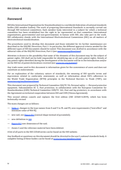 ISO 22568-4:2021 - Foot and leg protectors — Requirements and test methods for footwear components — Part 4: Non-metallic perforation resistant inserts
Released:12/10/2021 - Page 4 preview