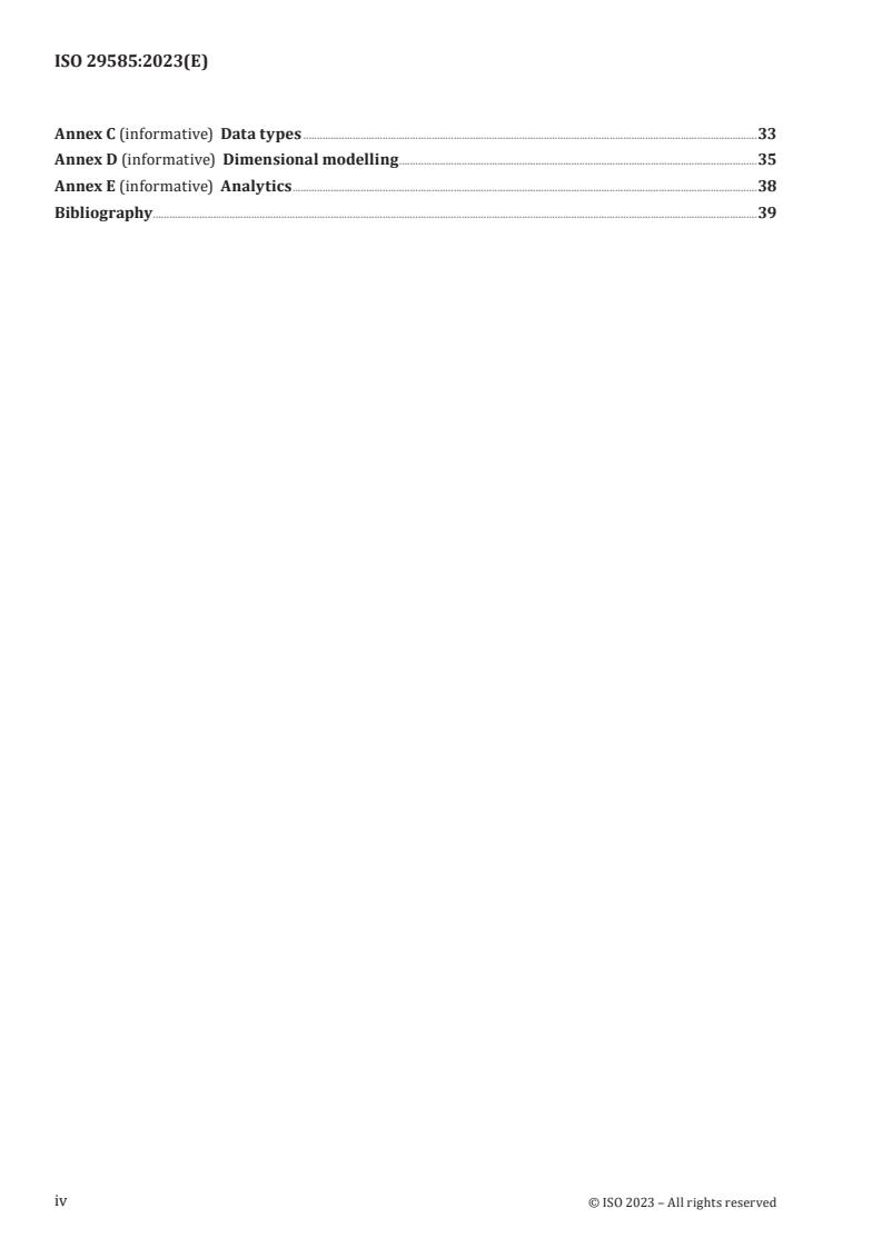 ISO 29585:2023 ISO 29585:2023 - Health informatics — Framework for healthcare and related data reporting
Released:19. 06. 2023 - Page 4 preview