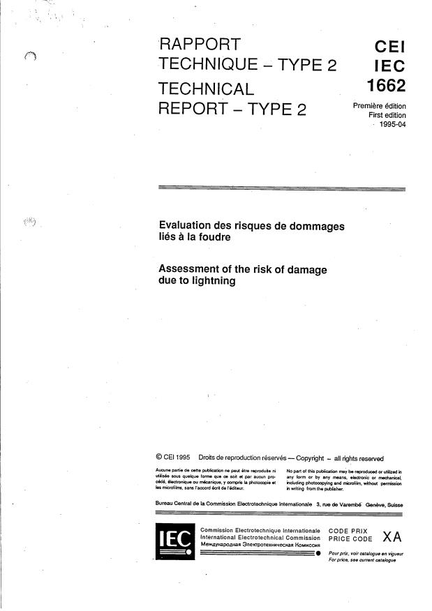 IEC/TR 61662:1998