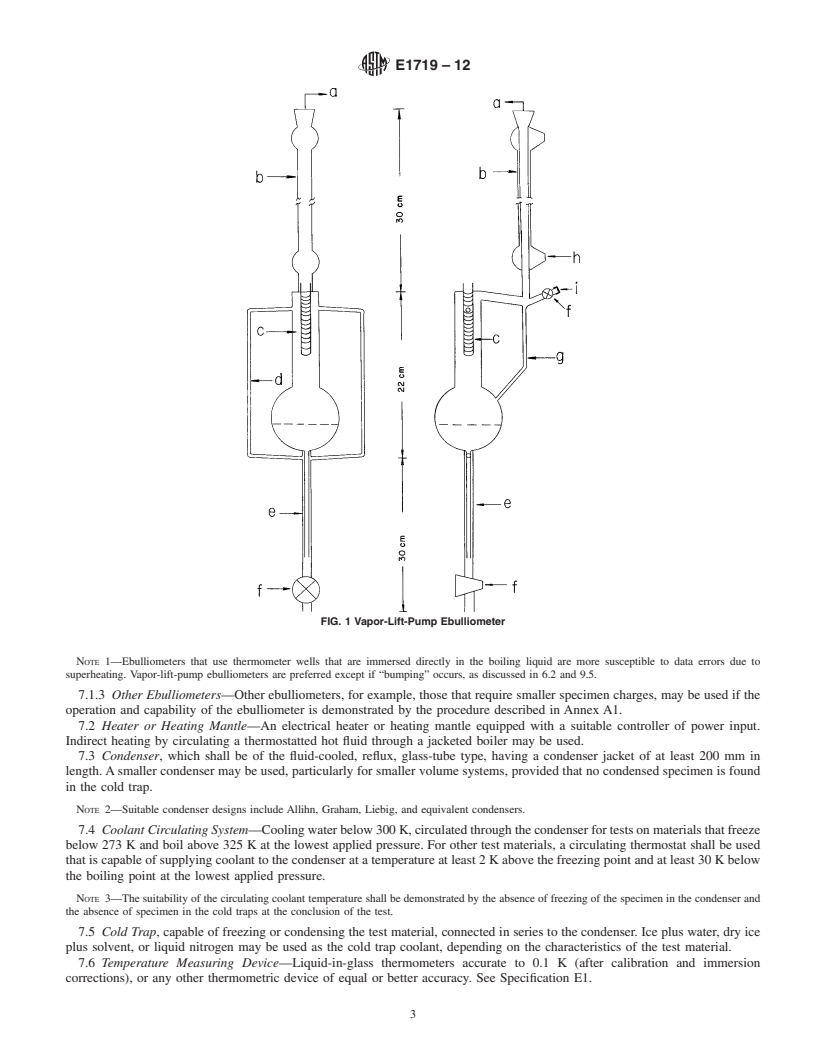 REDLINE ASTM E1719-12 - Standard Test Method for  Vapor Pressure of Liquids by Ebulliometry