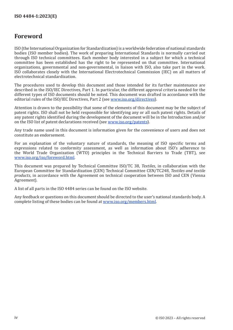 ISO 4484-1:2023 ISO 4484-1:2023 - Textiles and textile products — Microplastics from textile sources — Part 1: Determination of material loss from fabrics during washing
Released:2/10/2023 - Page 4 preview