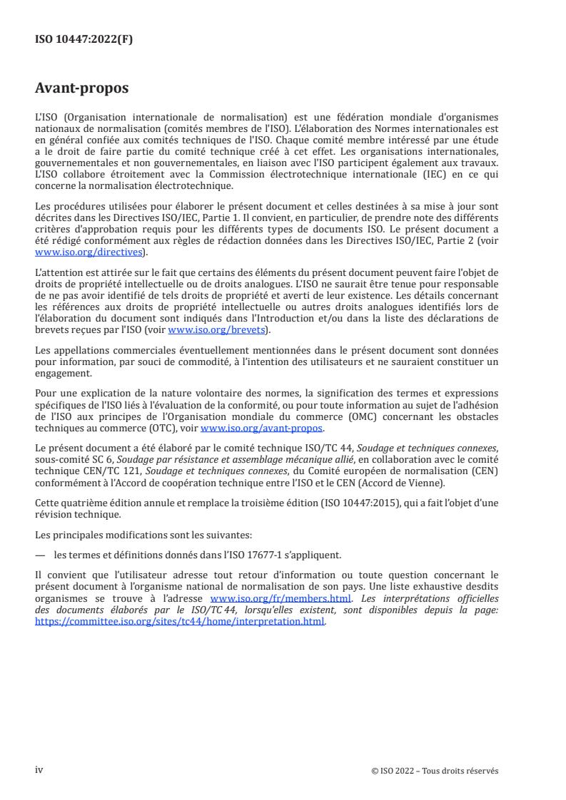 ISO 10447:2022 ISO 10447:2022 - Resistance welding — Testing of welds — Peel and chisel testing of resistance spot and projection welds
Released:25. 11. 2022 - Page 4 preview
