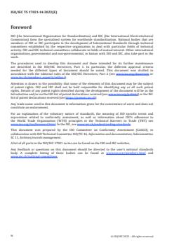 ISO/IEC TS 17021-14:2022 ISO/IEC TS 17021-14:2022 - Conformity assessment — Requirements for bodies providing audit and certification of management systems — Part 14: Competence requirements for auditing and certification of management systems for records
Released:2/4/2022 - Page 4 preview