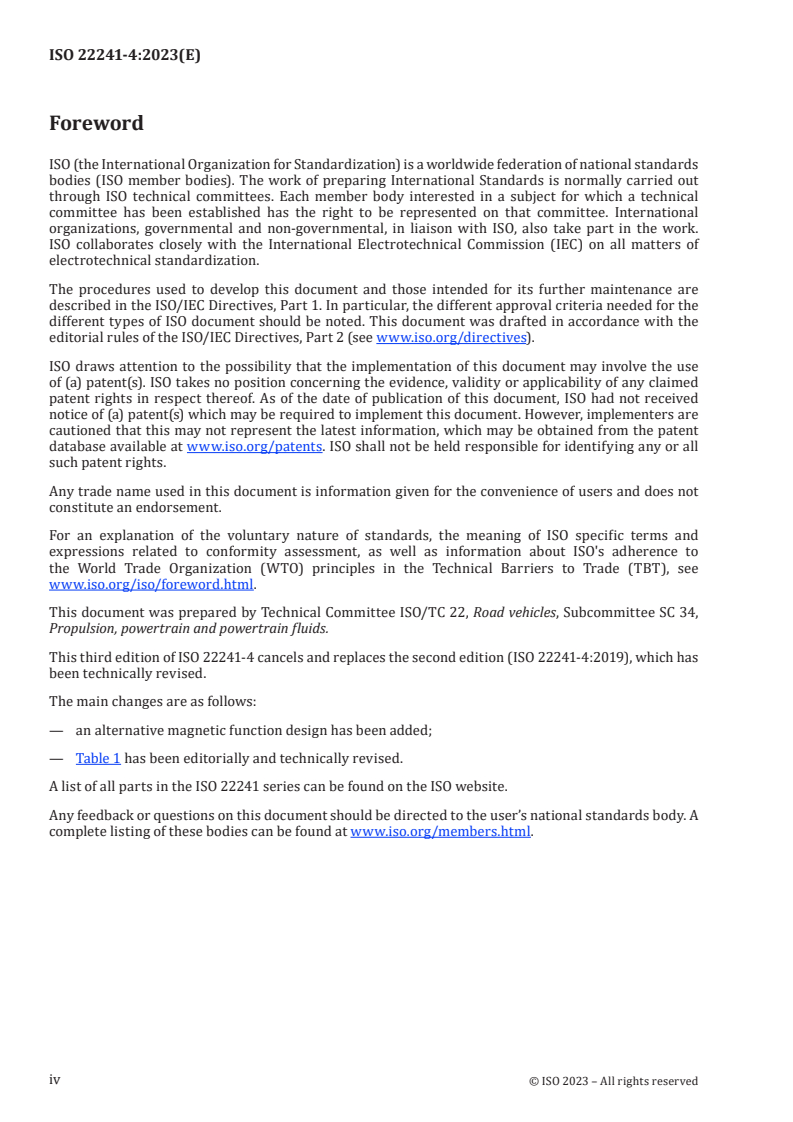 ISO 22241-4:2023 ISO 22241-4:2023 - Diesel engines — NOx reduction agent AUS 32 — Part 4: Refilling interface
Released:16. 10. 2023 - Page 4 preview