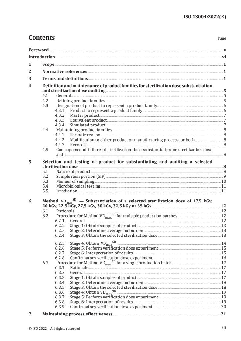 ISO 13004:2022 - Sterilization of health care products — Radiation — Substantiation of selected sterilization dose: Method VDmaxSD
Released:7. 10. 2022