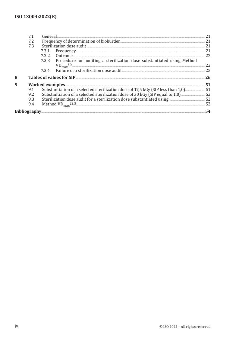 ISO 13004:2022 ISO 13004:2022 - Sterilization of health care products — Radiation — Substantiation of selected sterilization dose: Method VDmaxSD
Released:7. 10. 2022 - Page 4 preview