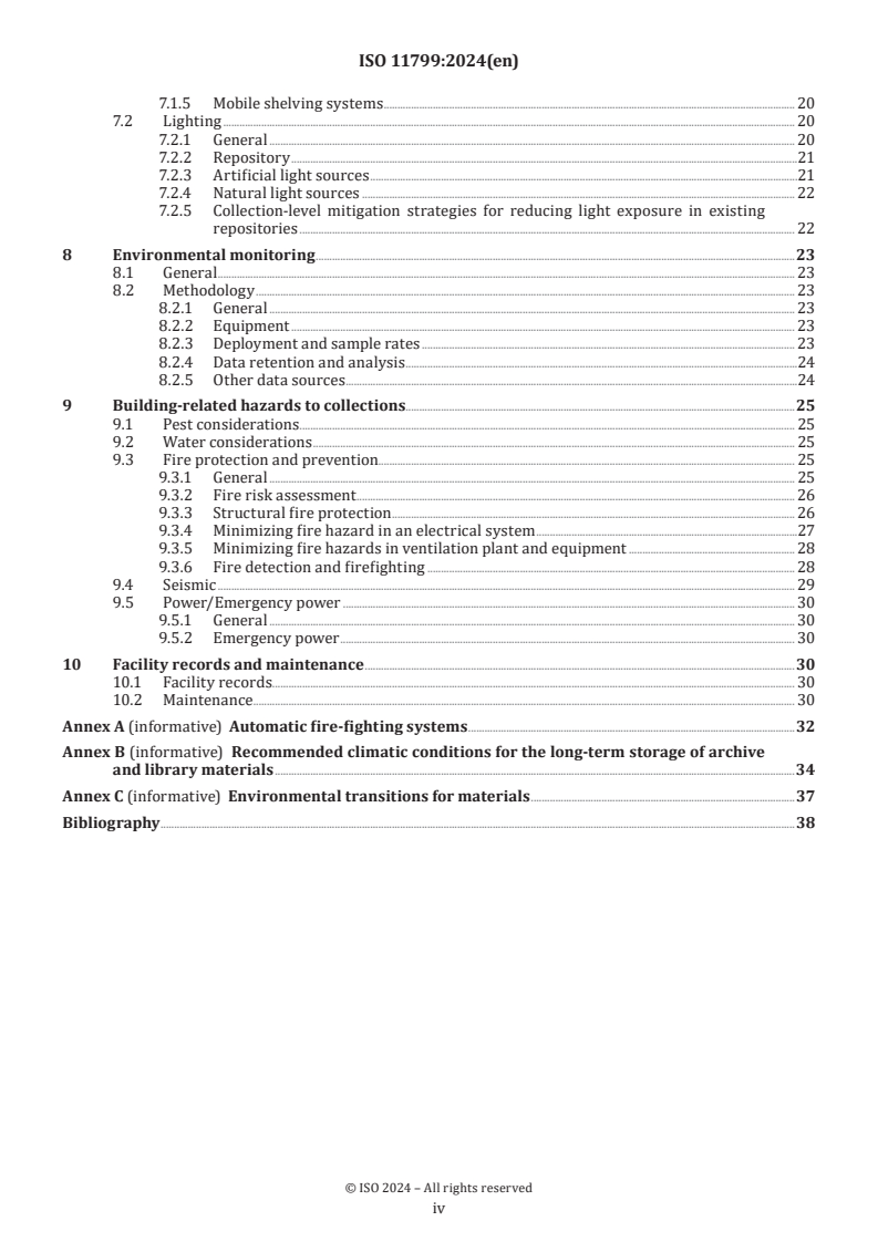 SIST ISO 11799:2025 ISO 11799:2024 - Information and documentation — Document storage requirements for archive and library materials
Released:4. 09. 2024 - Page 4 preview